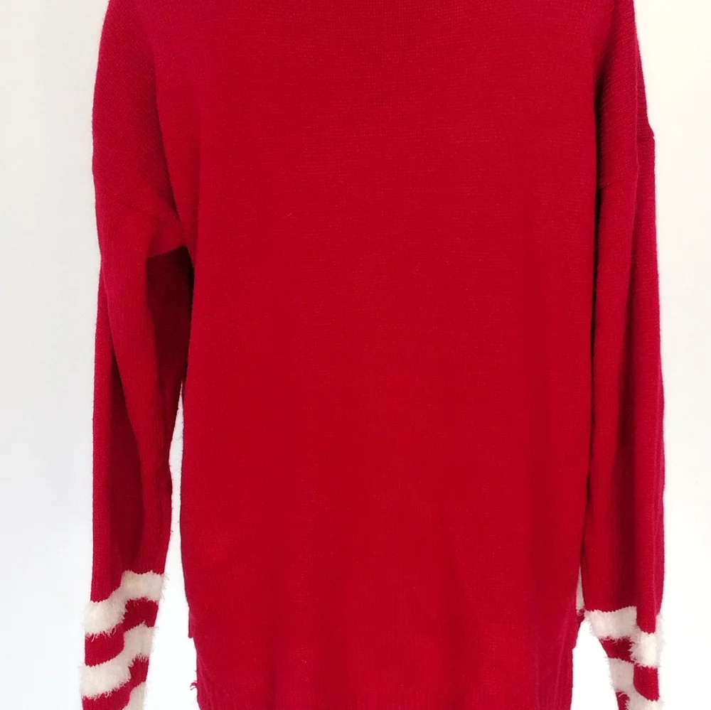 Hooked Up by IOT's Beach Santa Ugly Christmas Sweater. Size XL - Picture 8 of 13